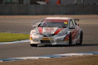 © Octane Photographic Ltd. BTCC - Round Two - Donington Park. Free Practice. Saturday 14th April 2012. Gordon Shedden, Honda Civic, Honda Yuasa Racing Team. Digital ref : 0291lw1d6044