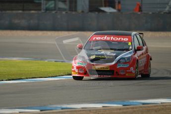 © Octane Photographic Ltd. BTCC - Round Two - Donington Park. Free Practice. Saturday 14th April 2012. Aron Smith, Ford Focus, Redstone Racing. Digital ref : 0291lw1d6079