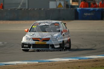 © Octane Photographic Ltd. BTCC - Round Two - Donington Park. Free Practice. Saturday 14th April 2012. Lea Wood, Vauxhall Vectra, BINZ Racing. Digital ref : 0291lw1d6120