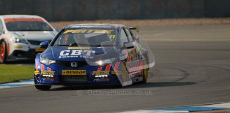 © Octane Photographic Ltd. BTCC - Round Two - Donington Park. Free Practice. Saturday 14th April 2012. Andrew Jordan, Honda Civic, Pirtek Racing. Digital ref : 0291lw1d6142