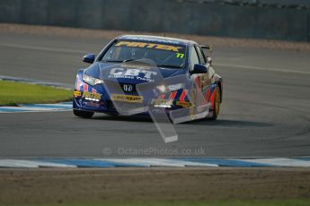 © Octane Photographic Ltd. BTCC - Round Two - Donington Park. Free Practice. Saturday 14th April 2012. Andrew Jordan, Honda Civic, Pirtek Racing. Digital ref : 0291lw1d6158