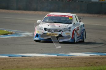 © Octane Photographic Ltd. BTCC - Round Two - Donington Park. Free Practice. Saturday 14th April 2012. Tony Hughes, Toyota Avensis, Speedworks Motorsport. Digital ref : 0291lw1d6189