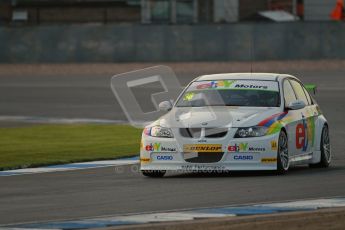 © Octane Photographic Ltd. BTCC - Round Two - Donington Park. Free Practice. Saturday 14th April 2012. Tom Onslow-Cole, BMW 320si, eBay Motors. Digital ref : 0291lw1d6231