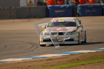 © Octane Photographic Ltd. BTCC - Round Two - Donington Park. Free Practice. Saturday 14th April 2012. Nick Foster, BMW 320si, eBay Motors. Digital ref : 0291lw1d6275