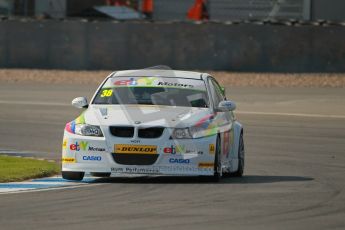 © Octane Photographic Ltd. BTCC - Round Two - Donington Park. Free Practice. Saturday 14th April 2012. Tom Onslow-Cole, BMW 320si, eBay Motors. Digital ref : 0291lw1d6316