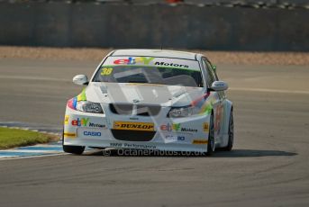 © Octane Photographic Ltd. BTCC - Round Two - Donington Park. Free Practice. Saturday 14th April 2012. Nick Foster, BMW 320si, eBay Motors. Tom Onslow-Cole. Digital ref : 0291lw1d6382