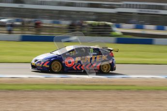 © Octane Photographic Ltd. BTCC - Round Two - Donington Park. Free Practice. Saturday 14th April 2012. Andrew Jordan, Honda Civic, Pirtek Racing. Digital ref : 0291lw7d2584