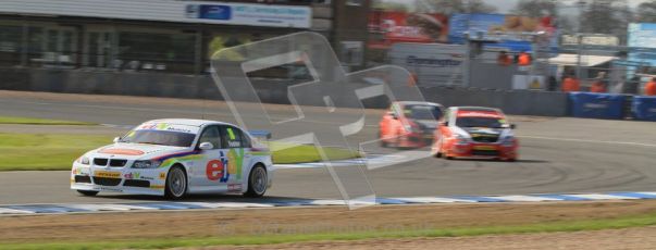 © Octane Photographic Ltd. BTCC - Round Two - Donington Park. Free Practice. Saturday 14th April 2012. Nick Foster, BMW 320si, eBay Motors. Digital ref : 0291lw7d2606