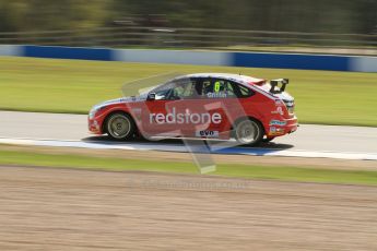 © Octane Photographic Ltd. BTCC - Round Two - Donington Park. Free Practice. Saturday 14th April 2012. Liam Griffin, Ford Focus, Redstone Racing. Digital ref : 0291lw7d2759