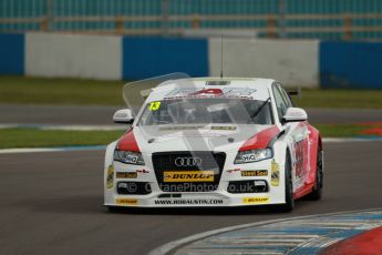 © Octane Photographic Ltd. BTCC - Round Two - Donington Park - Quail. Saturday 14th April 2012. Rob Austin, Audi A4, Rob Austin Racing. Digital ref : 0294lw1d7019