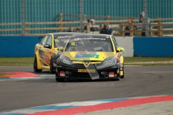 © Octane Photographic Ltd. BTCC - Round Two - Donington Park - Quail. Saturday 14th April 2012. Dave Newsham, Vauxhall Vectra, Team ES racing.com. Digital ref : 0294lw1d7024