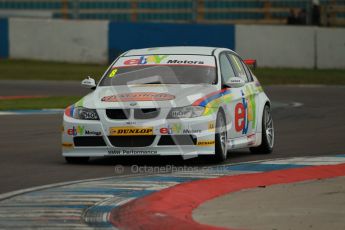 © Octane Photographic Ltd. BTCC - Round Two - Donington Park - Quail. Saturday 14th April 2012. Rob Collard, BMW320si, eBay Motors. Digital ref : 0294lw1d7185