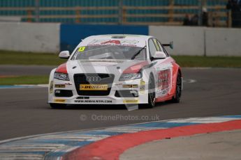 © Octane Photographic Ltd. BTCC - Round Two - Donington Park - Quail. Saturday 14th April 2012. Rob Austin, Audi A4, Rob Austin Racing. Digital ref : 0294lw1d7194