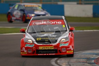 © Octane Photographic Ltd. BTCC - Round Two - Donington Park - Quail. Saturday 14th April 2012. Aron Smith, Ford Focus, Redstone Racing. Digital ref : 0294lw1d7422