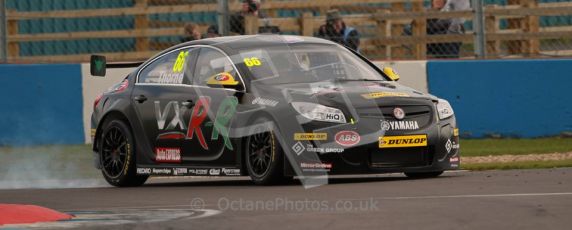 © Octane Photographic Ltd. BTCC - Round Two - Donington Park - Quail. Saturday 14th April 2012. John Thorne, Vauxhall Insignia VXR-R, Thorney Motorsport. Digital ref : 0294lw1d7437