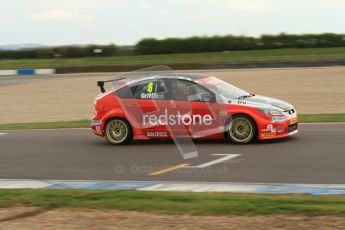 © Octane Photographic Ltd. BTCC - Round Two - Donington Park - Quail. Saturday 14th April 2012. Liam Griffin, Ford Focus, Redstone Racing. Digital ref : 0294lw7d3266