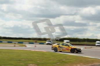 © Octane Photographic Ltd. BTCC - Round Two - Donington Park - Race 1. Sunday 15th April 2012. Chris James at speed through the Esses. Digital ref : 0295lw1d7880