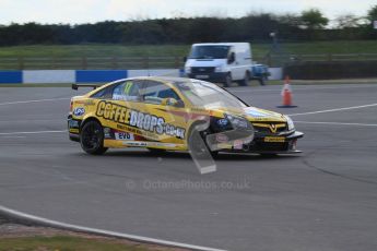 © Octane Photographic Ltd. BTCC - Round Two - Donington Park - Race 1. Sunday 15th April 2012. Dave Newsham, Vauxhall Vectra, Team ES Racing.com. Digital ref : 0295lw7d3505
