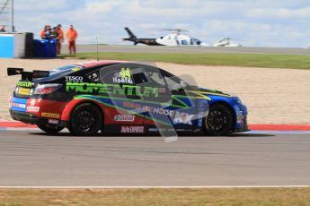 © Octane Photographic Ltd. BTCC - Round Two - Donington Park - Race 1. Sunday 15th April 2012. Andy Neate, MG6, MG KX Momentum Racing. Digital ref : 0295lw7d3606