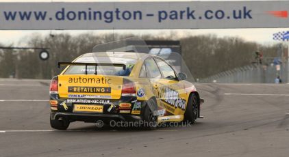 © Octane Photographic Ltd. BTCC - Round Two - Donington Park - Race 1. Sunday 15th April 2012. Dave Newsham, Vauxhall Vectra, Team ES Racing.com. Digital ref : 0295lw7d4003
