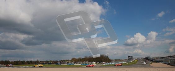 © Octane Photographic Ltd. BTCC - Round Two - Donington Park - Race 2. Sunday 15th April 2012. The racing continues place under picturesque springtime Derbyshire skies. Digital ref : 0296lw1d8164