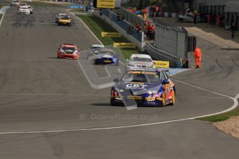 © Octane Photographic Ltd. BTCC - Round Two - Donington Park - Race 2. Sunday 15th April 2012. Andrew Jordan, Honda Civic, Pirtek racing. Digital ref : 0296lw7d4677