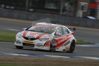 © Octane Photographic Ltd. BTCC - Round Two - Donington Park - Race 2. Sunday 15th April 2012. Gordon Shedden, Honda Civic, Honda Yuasa Racing Team. Digital ref : 0296lw7d4821