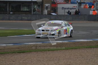 © Octane Photographic Ltd. BTCC - Round Two - Donington Park - Race 2. Sunday 15th April 2012. Tom Onslow-Cole at speed around Redgate. Digital ref : 0296lw7d4930