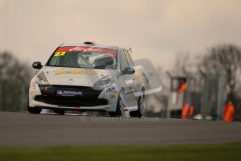 © Octane Photographic Ltd. BTCC - Round Two - Donington Park. AirAsia Renault UK Clio Cup Championship practice. Saturday 14th April 2012. Paul Rivett, Per Hire/Stancombe Vehicle Engineering. Digital ref : 0292lw1d6515