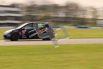 © Octane Photographic Ltd. BTCC - Round Two - Donington Park. AirAsia Renault UK Clio Cup Championship practice. Saturday 14th April 2012. Josh Cook, 20Ten Racing. Digital ref : 0292lw7d2906