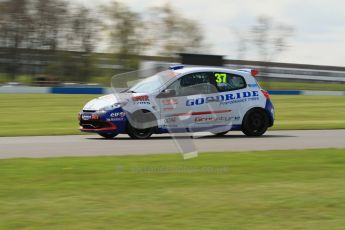 © Octane Photographic Ltd. BTCC - Round Two - Donington Park. AirAsia Renault UK Clio Cup Championship practice. Saturday 14th April 2012. Rob Smith, Total Control Racing. Digital ref : 0292lw7d2955