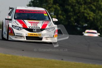 © Octane Photographic Ltd./Chris Enion. British Touring Car Championship – Round 6, Snetterton, Saturday 11th August 2012. Free Practice 1. Gordon Shedden - Honda Yuasa Racing Team, Honda Civic. Digital Ref : 0452ce1d0283