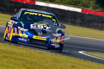 © Octane Photographic Ltd./Chris Enion. British Touring Car Championship – Round 6, Snetterton, Saturday 11th August 2012. Free Practice 2. Andrew Jordan - Pirtek Racing, Honda Civic. Digital Ref : 0453ce1d0020