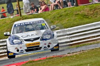 © Octane Photographic Ltd./Chris Enion. British Touring Car Championship – Round 6, Snetterton, Saturday 11th August 2012. Free Practice 2. Daniel Welch - Welch Motorsport, Proton Persona. Digital Ref : 0453ce1d0029
