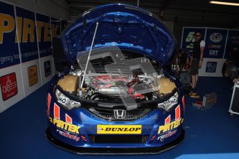 © Octane Photographic Ltd./Chris Enion. British Touring Car Championship – Round 6, Snetterton, Saturday 11th August 2012. Qualifying. Jeff Smith - Pirtek Racing, Honda Civic. Digital Ref : 0454ce1d0021