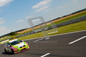 © Octane Photographic Ltd./Chris Enion. British Touring Car Championship – Round 6, Snetterton, Saturday 11th August 2012. Qualifying. Robb Holland - Team HARD.,Honda Civic. Digital Ref : 0454ce1d0158