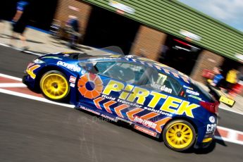 © Octane Photographic Ltd./Chris Enion. British Touring Car Championship – Round 6, Snetterton, Saturday 11th August 2012. Qualifying. Andrew Jordan - Pirtek Racing, Honda Civic. Digital Ref : 0454ce1d0267