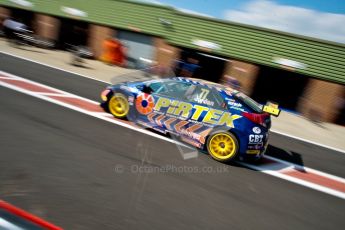 © Octane Photographic Ltd./Chris Enion. British Touring Car Championship – Round 6, Snetterton, Saturday 11th August 2012. Qualifying. Andrew Jordan - Pirtek Racing, Honda Civic. Digital Ref : 0454ce1d0271