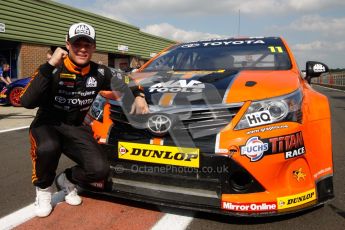 © Octane Photographic Ltd./Chris Enion. British Touring Car Championship – Round 6, Snetterton, Saturday 11th August 2012. Qualifying. Frank Wrathall - Dynojet, Toyota Avensis. Digital Ref : 0454ce1d3619