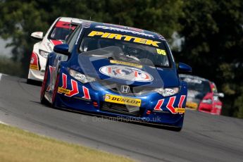 © Octane Photographic Ltd./Chris Enion. British Touring Car Championship – Round 6, Snetterton, Sunday 12th August 2012. Race 1. Jeff Smith - Pirtek Racing, Honda Civic. Digital Ref : 0455ce1d0072