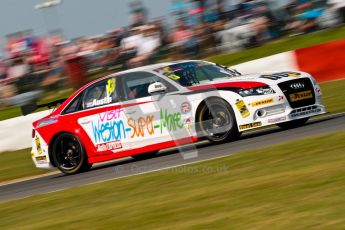 © Octane Photographic Ltd./Chris Enion. British Touring Car Championship – Round 6, Snetterton, Sunday 12th August 2012. Race 2. Rob Austin - Rob Austin Racing, Audi A4. Digital Ref : 0456ce1d0115