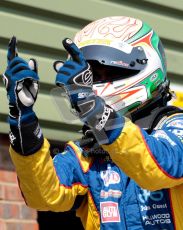 © Octane Photographic Ltd./Chris Enion. British Touring Car Championship – Round 6, Snetterton, Sunday 12th August 2012. Race 2. Race Winner Andrew Jordan - Pirtek Racing, Honda Civic. Digital Ref : 0456ce1d0285