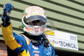 © Octane Photographic Ltd./Chris Enion. British Touring Car Championship – Round 6, Snetterton, Sunday 12th August 2012. Race 2. Race Winner Andrew Jordan - Pirtek Racing, Honda Civic. Digital Ref : 0456ce1d0295
