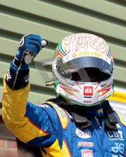 © Octane Photographic Ltd./Chris Enion. British Touring Car Championship – Round 6, Snetterton, Sunday 12th August 2012. Race 2. Race Winner Andrew Jordan - Pirtek Racing, Honda Civic. Digital Ref : 0456ce1d0296