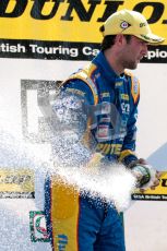 © Octane Photographic Ltd./Chris Enion. British Touring Car Championship – Round 6, Snetterton, Sunday 12th August 2012. Race 2. Race Winner Andrew Jordan - Pirtek Racing, Honda Civic. Digital Ref : 0456ce1d0482