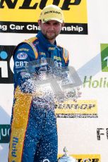 © Octane Photographic Ltd./Chris Enion. British Touring Car Championship – Round 6, Snetterton, Sunday 12th August 2012. Race 2. Race Winner Andrew Jordan - Pirtek Racing, Honda Civic. Digital Ref : 0456ce1d0511