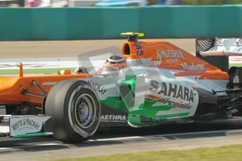© 2012 Octane Photographic Ltd. Hungarian GP Hungaroring - Saturday 28th July 2012 - F1 Qualifying. Force India VJM05 - Nico Hulkenberg. Digital Ref : 0430lw1d7151