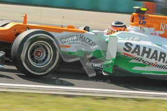 © 2012 Octane Photographic Ltd. Hungarian GP Hungaroring - Saturday 28th July 2012 - F1 Qualifying. Force India VJM05 - Nico Hulkenberg. Digital Ref : 0430lw1d7208