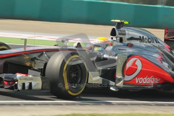 © 2012 Octane Photographic Ltd. Hungarian GP Hungaroring - Saturday 28th July 2012 - F1 Qualifying. McLaren MP4/27 - Lewis Hamilton. Digital Ref : 0430lw1d7216