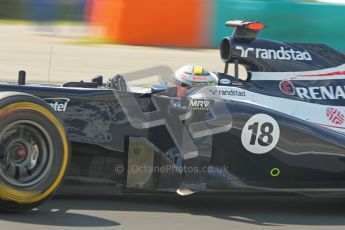 © 2012 Octane Photographic Ltd. Hungarian GP Hungaroring - Saturday 28th July 2012 - F1 Qualifying. Williams FW34 - Pastor Maldonado. Digital Ref : 0430lw1d7255
